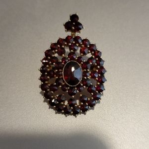 Vintage Garnet Pin/Pendant